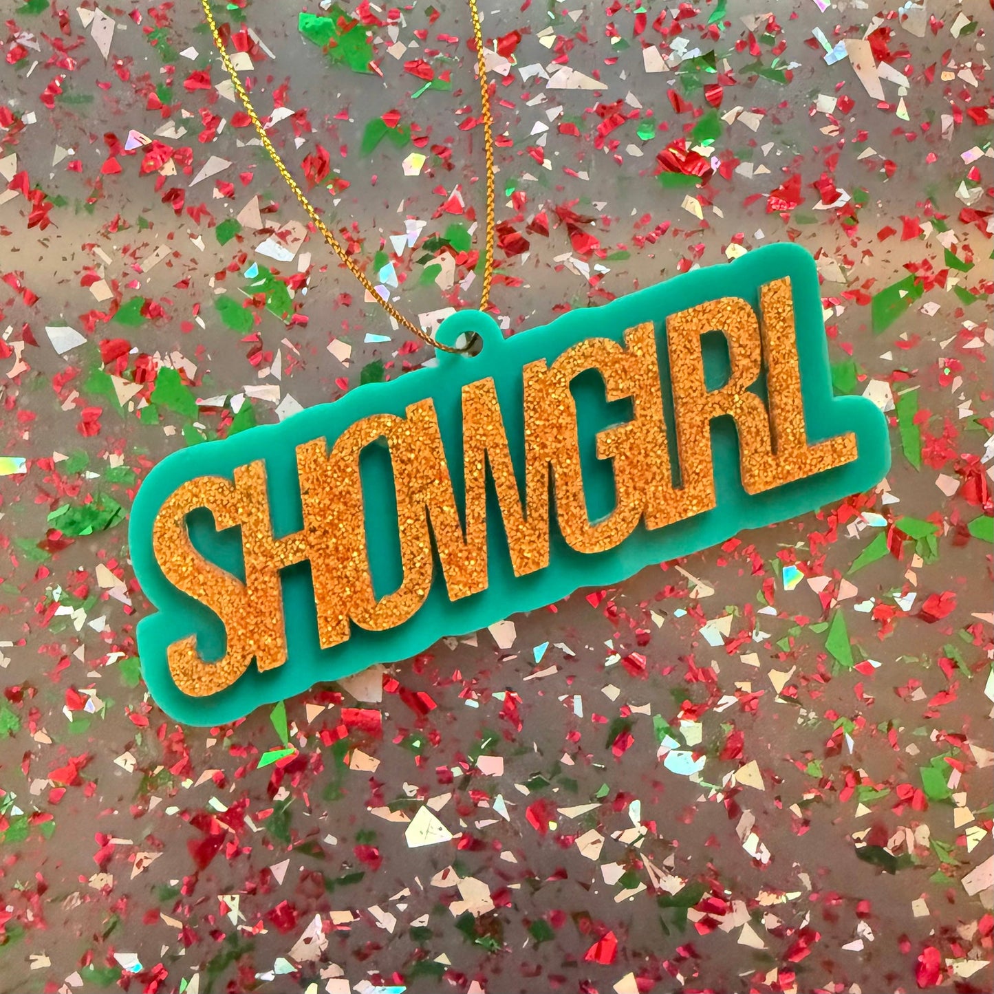 Showgirl Holiday Ornament