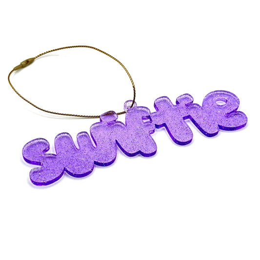 Swiftie Glitter Holiday Ornament