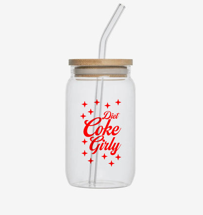 Drink Girly Beer Can Glass Set