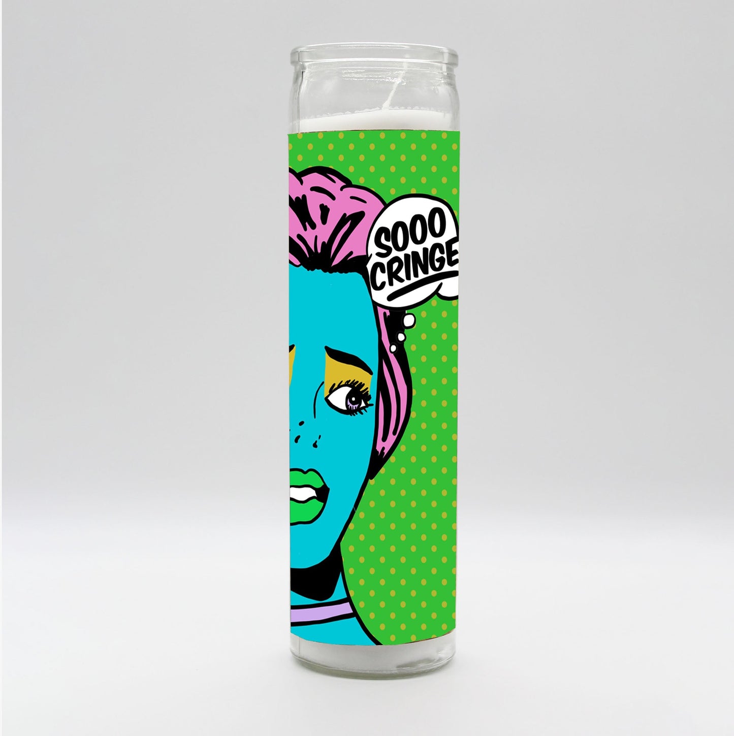 Saint Pop Art 'Sooo Cringe' Candle