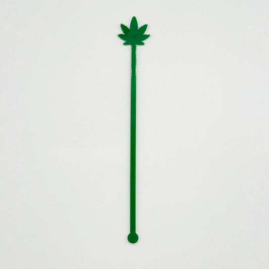Pot Leaf Stir Sticks