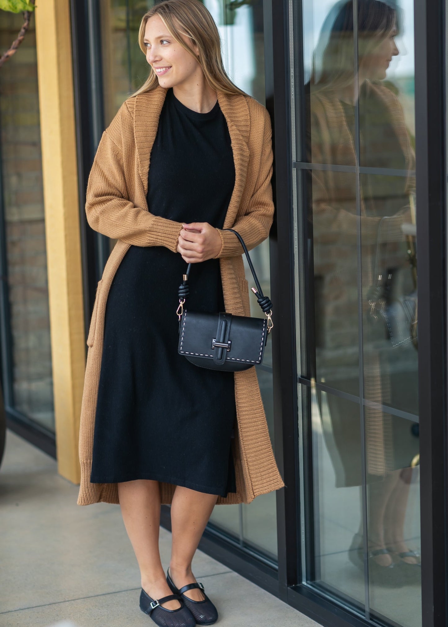 Baylor Ultra Soft Ribbed T-Shirt Dress