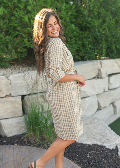 Kimberly Shirt Dress - FINAL SALE