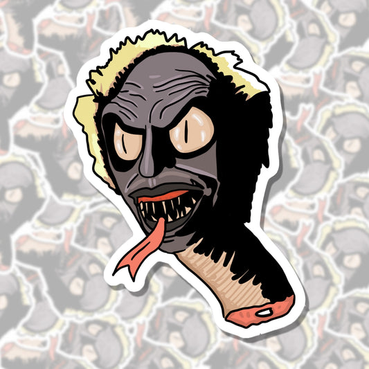 Beetlejuice - Snake Head Sticker