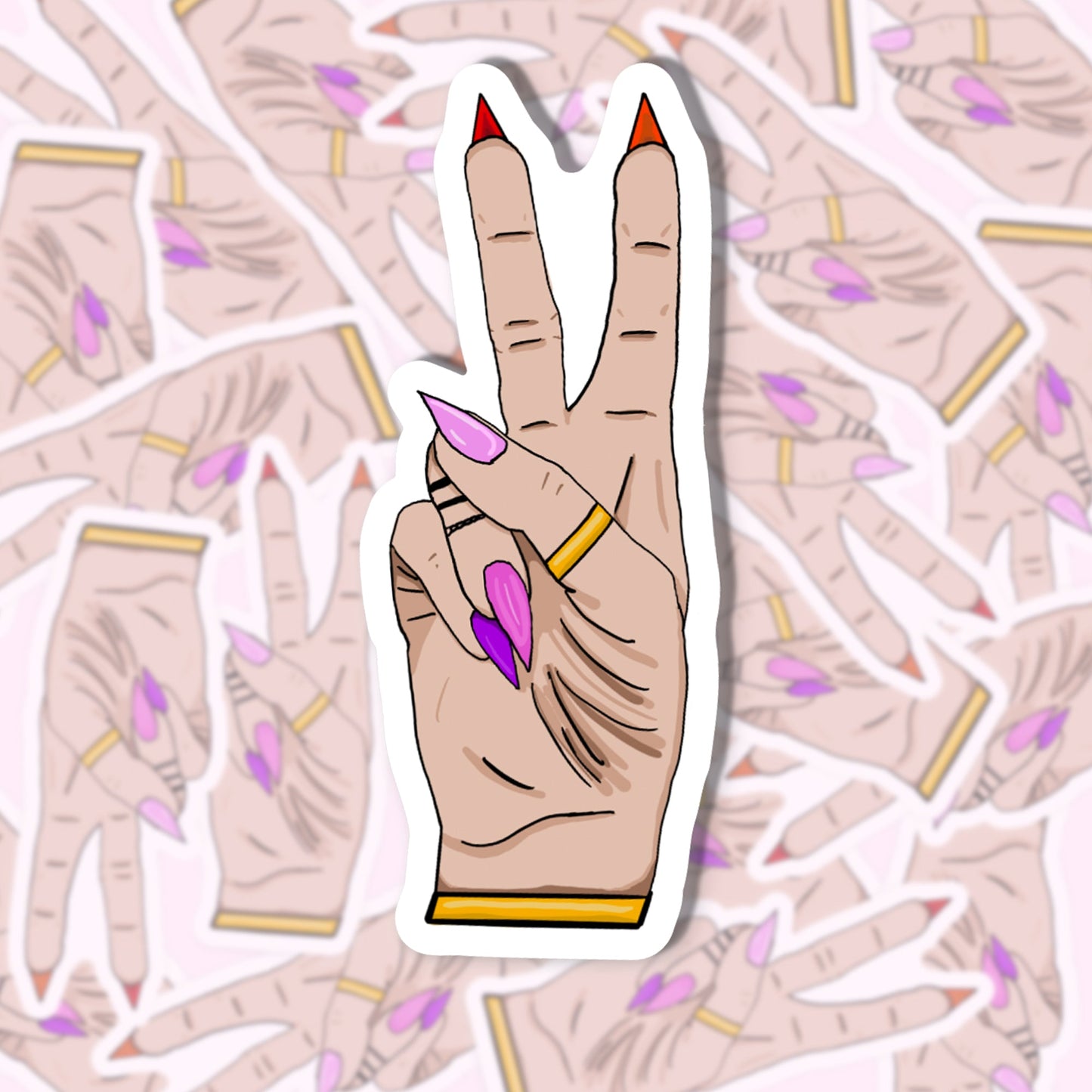 Deuces Sticker