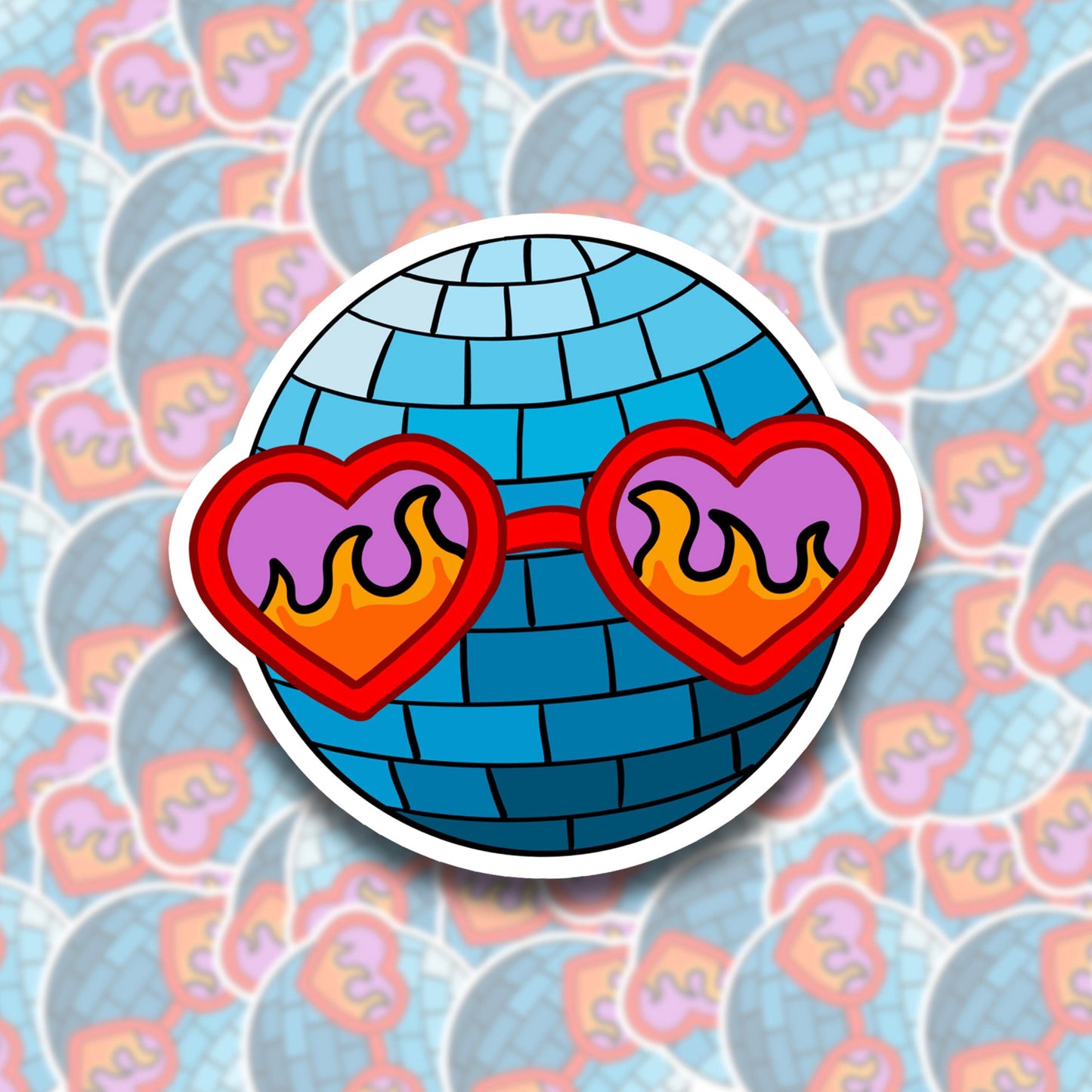 Disco Ball Sticker
