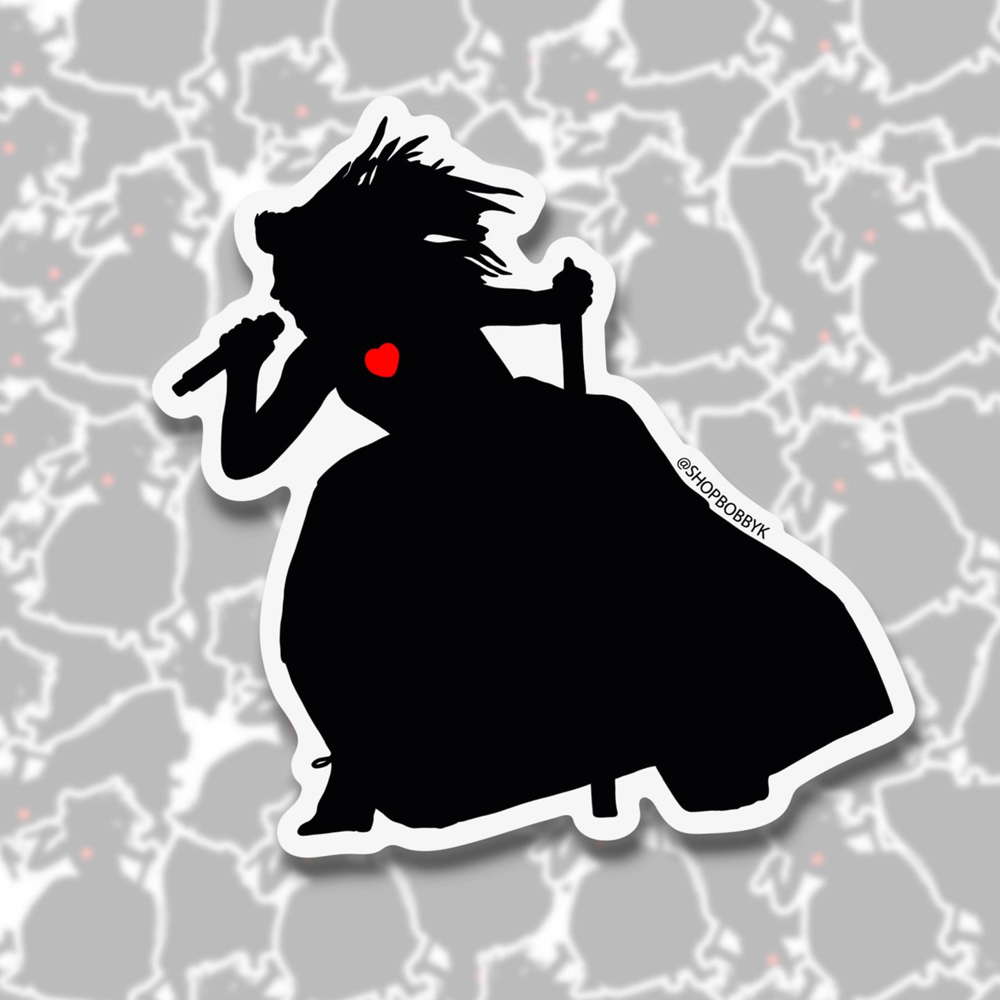 Taylor Female Rage Sticker