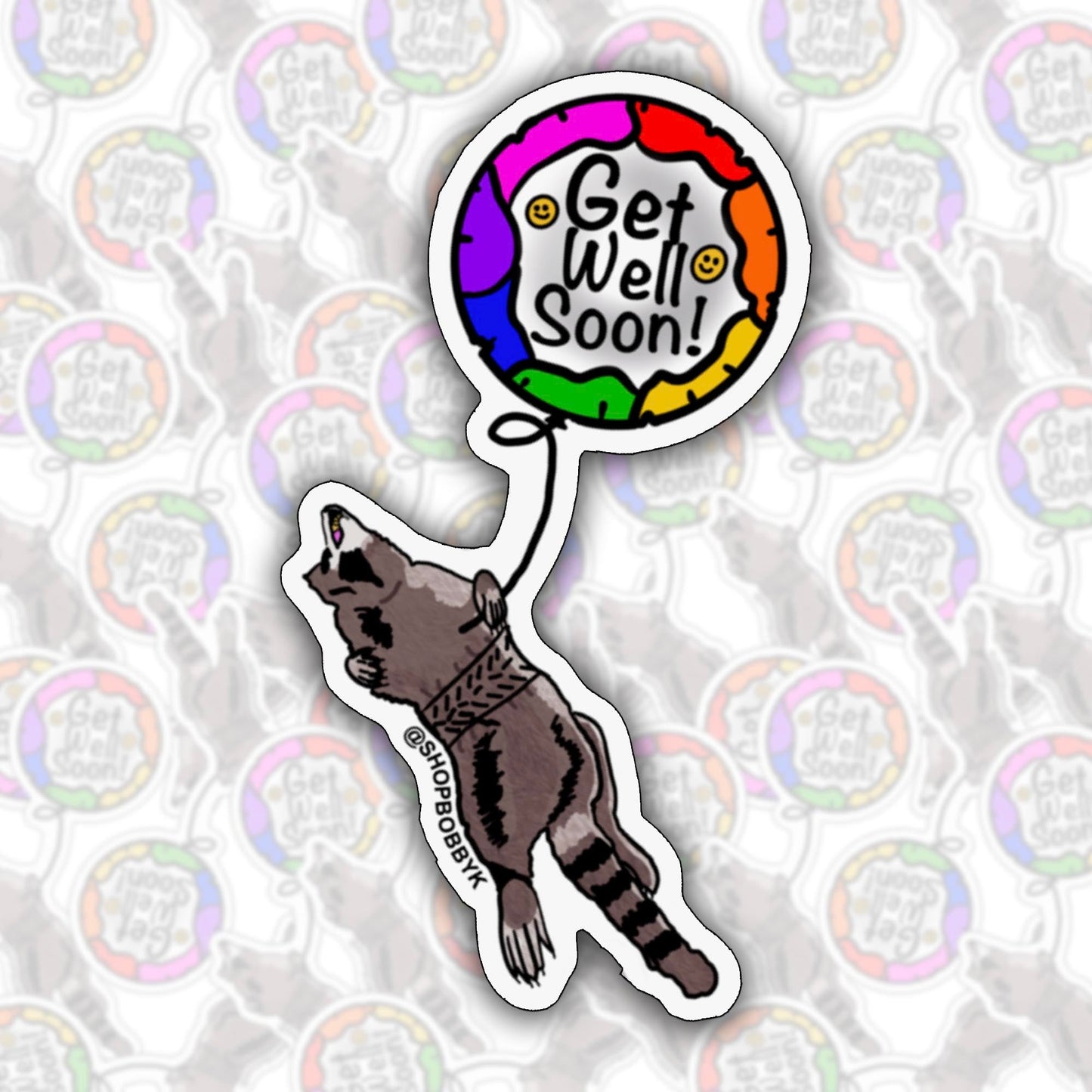 Get Well Soon Sticker