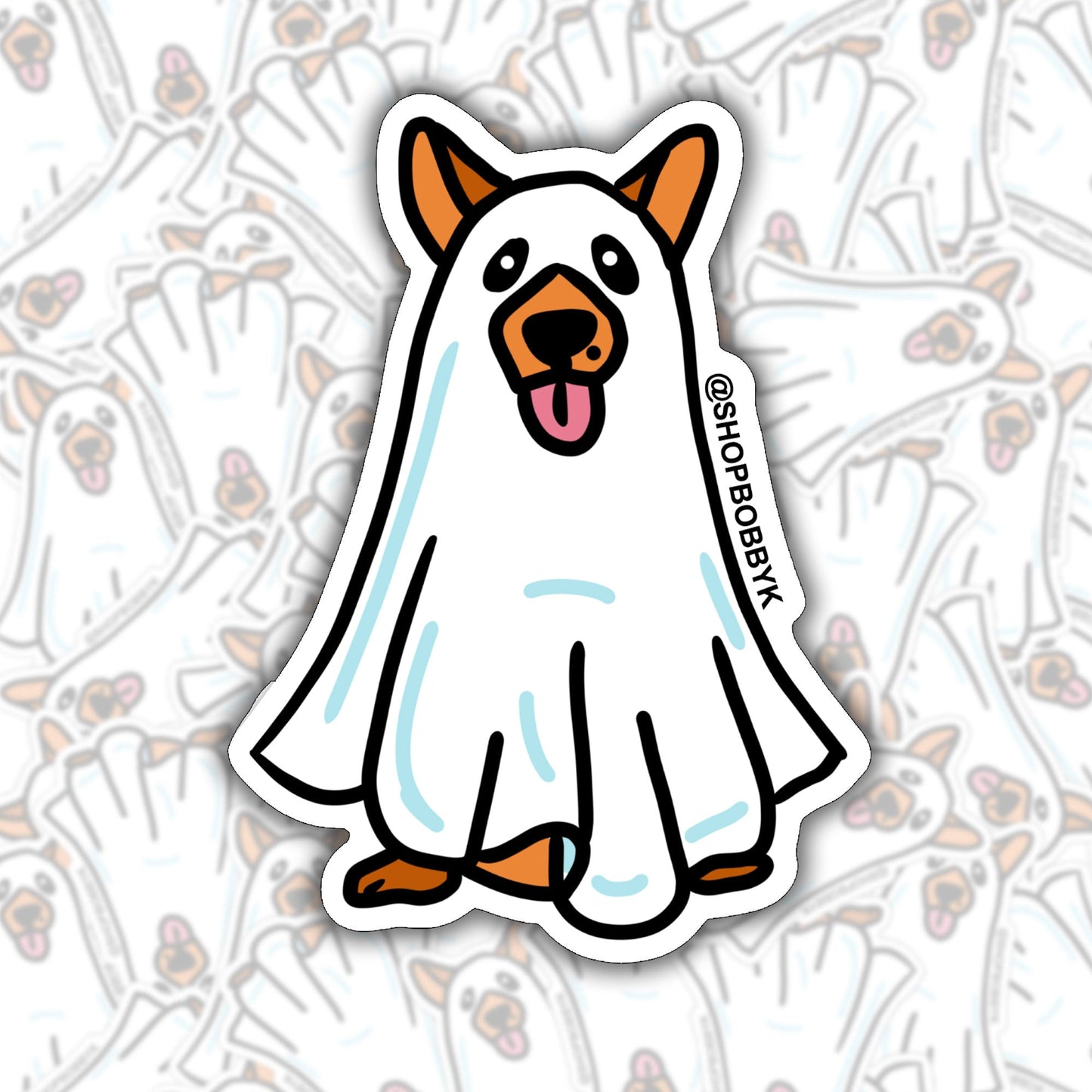 Ghost Dog No. 2 Sticker