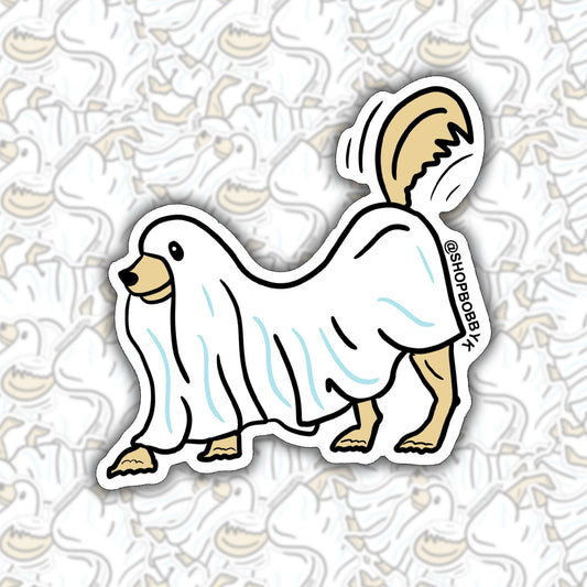 Ghost Dog No. 3 Sticker