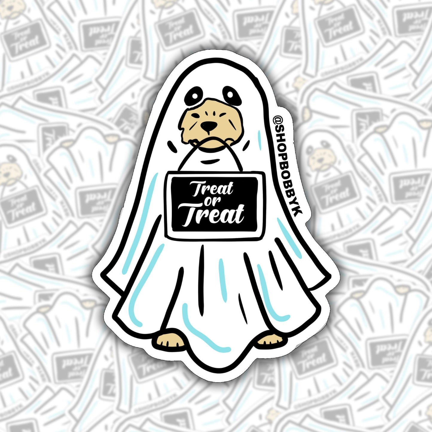 Ghost Dog No. 4 Sticker