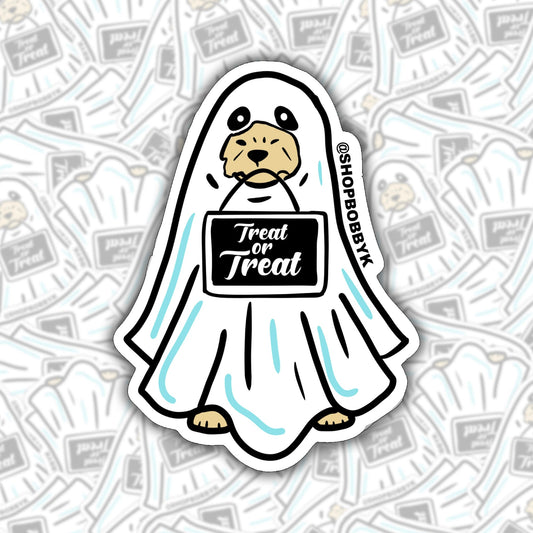 Ghost Dog No. 4 Sticker