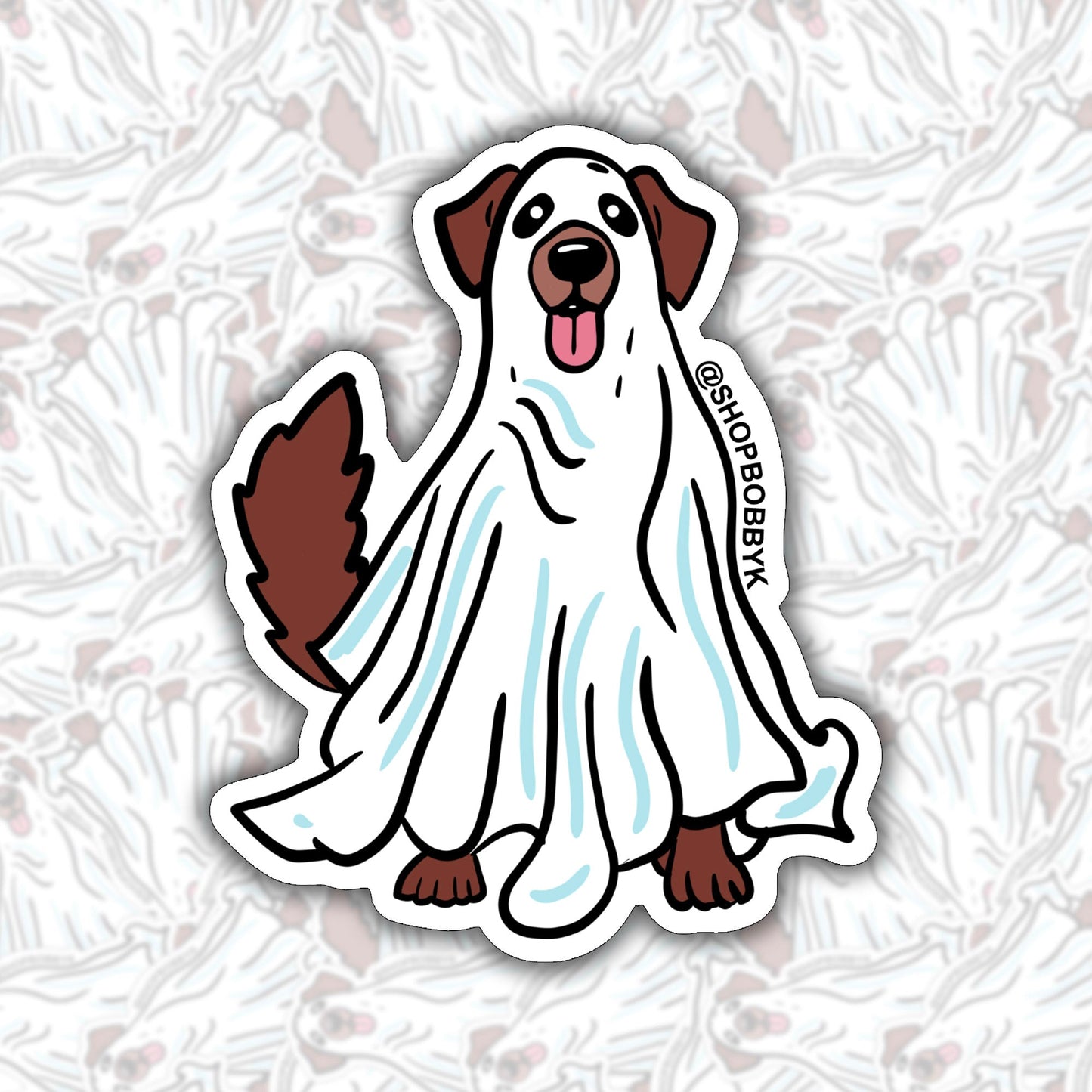 Ghost Dog No. 5 Sticker