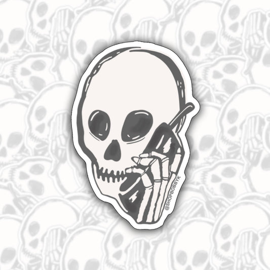 Karen Skullhead Sticker