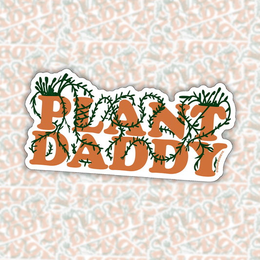 Plant Daddy Sticker