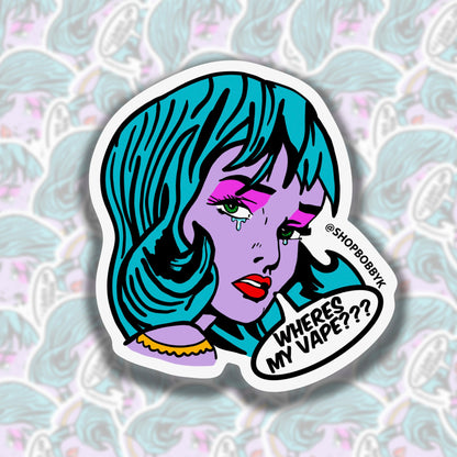 Pop Art Girlies Sticker Pack