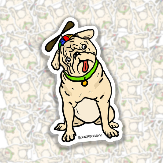 Silly Dog Sticker