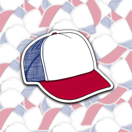 Stranger Things - Dustin's Hat Sticker