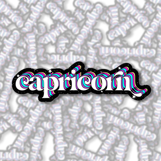 Zodiac - Capricorn Sticker