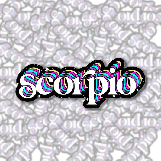 Zodiac - Scorpio Sticker