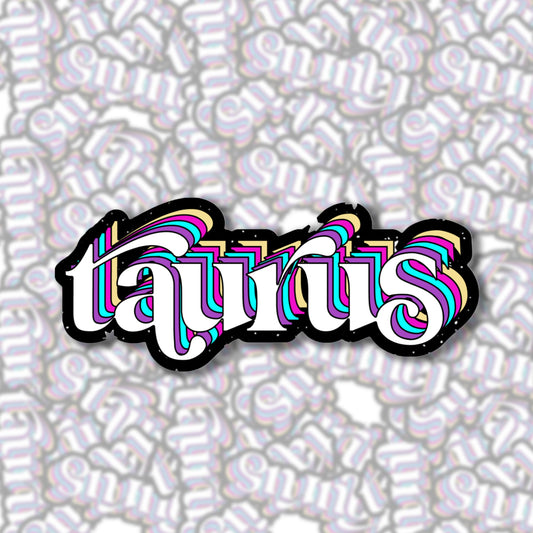 Zodiac - Taurus Sticker