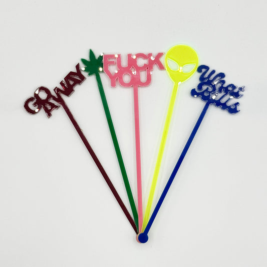 Adulting Stir Sticks (Multipack)