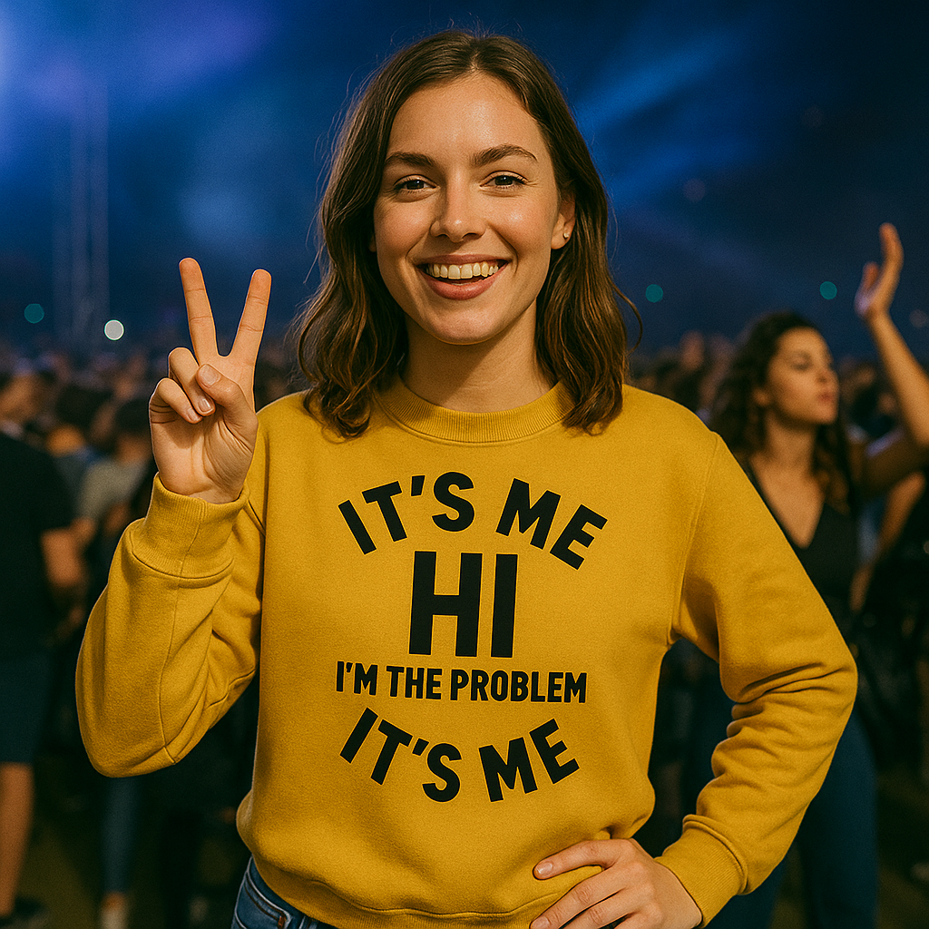 It's Me Hi I'm The Problem It's Me Sweatshirt