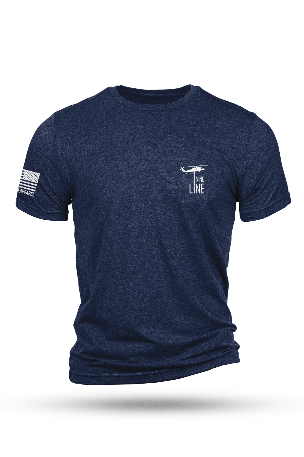 Tri-Blend T-Shirt - TBL FLAG SCHEMATIC