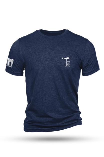 Tri-Blend T-Shirt - TBL FLAG SCHEMATIC
