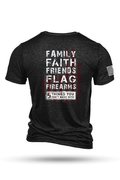 Tri-Blend T-Shirt - 5 Things