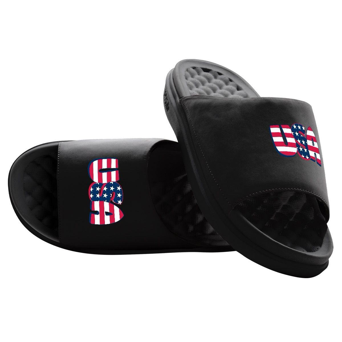 USA Flag Wordmark Slides