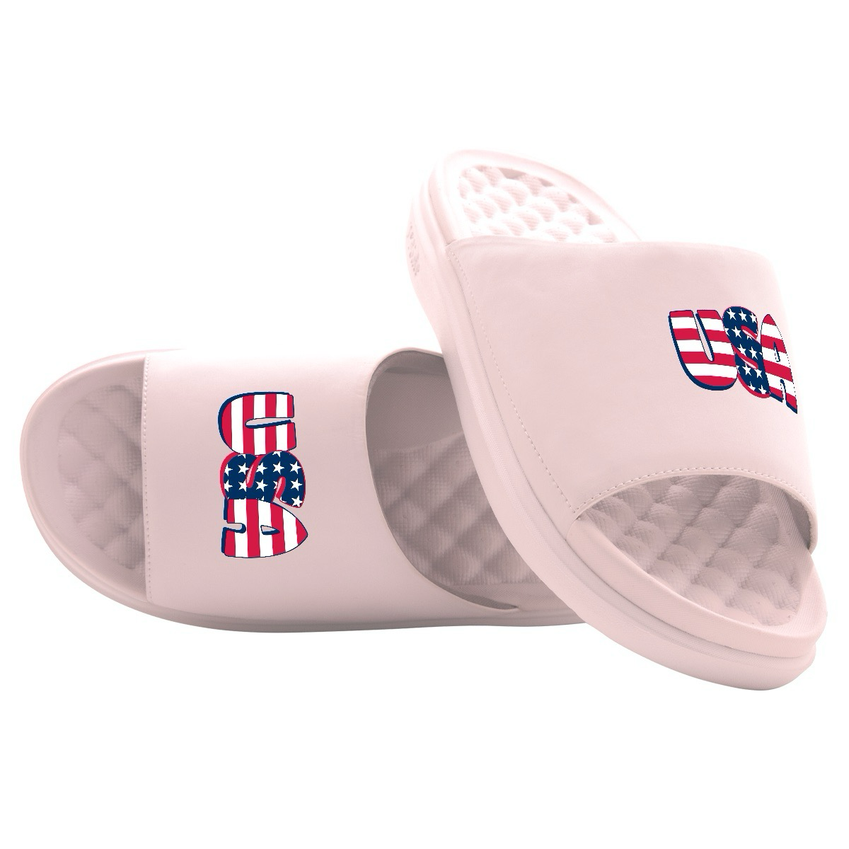 USA Flag Wordmark Slides
