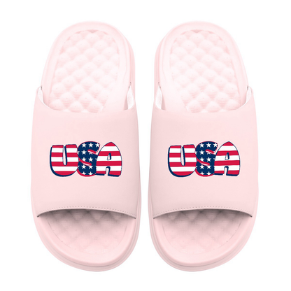 USA Flag Wordmark Slides