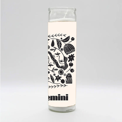 Zodiac Gemini Candle