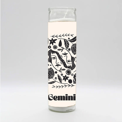 Zodiac Gemini Candle
