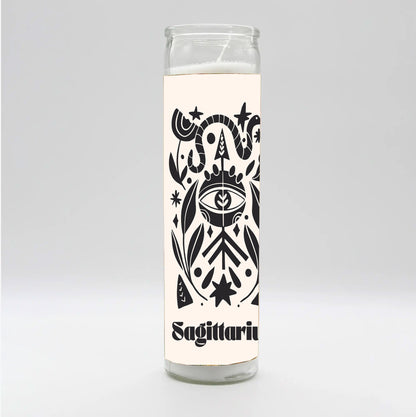 Zodiac Sagittarius Candle