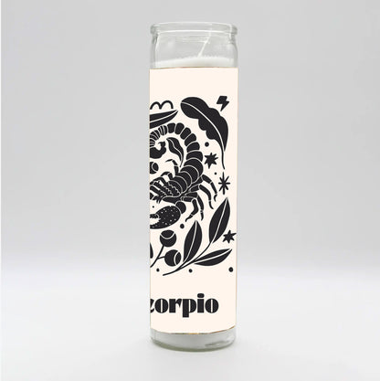 Zodiac Scorpio Candle