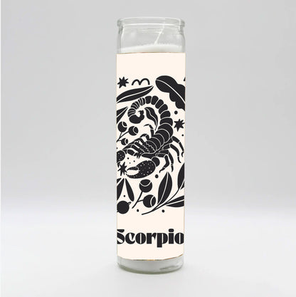 Zodiac Scorpio Candle